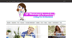 Desktop Screenshot of drmommychronicles.com